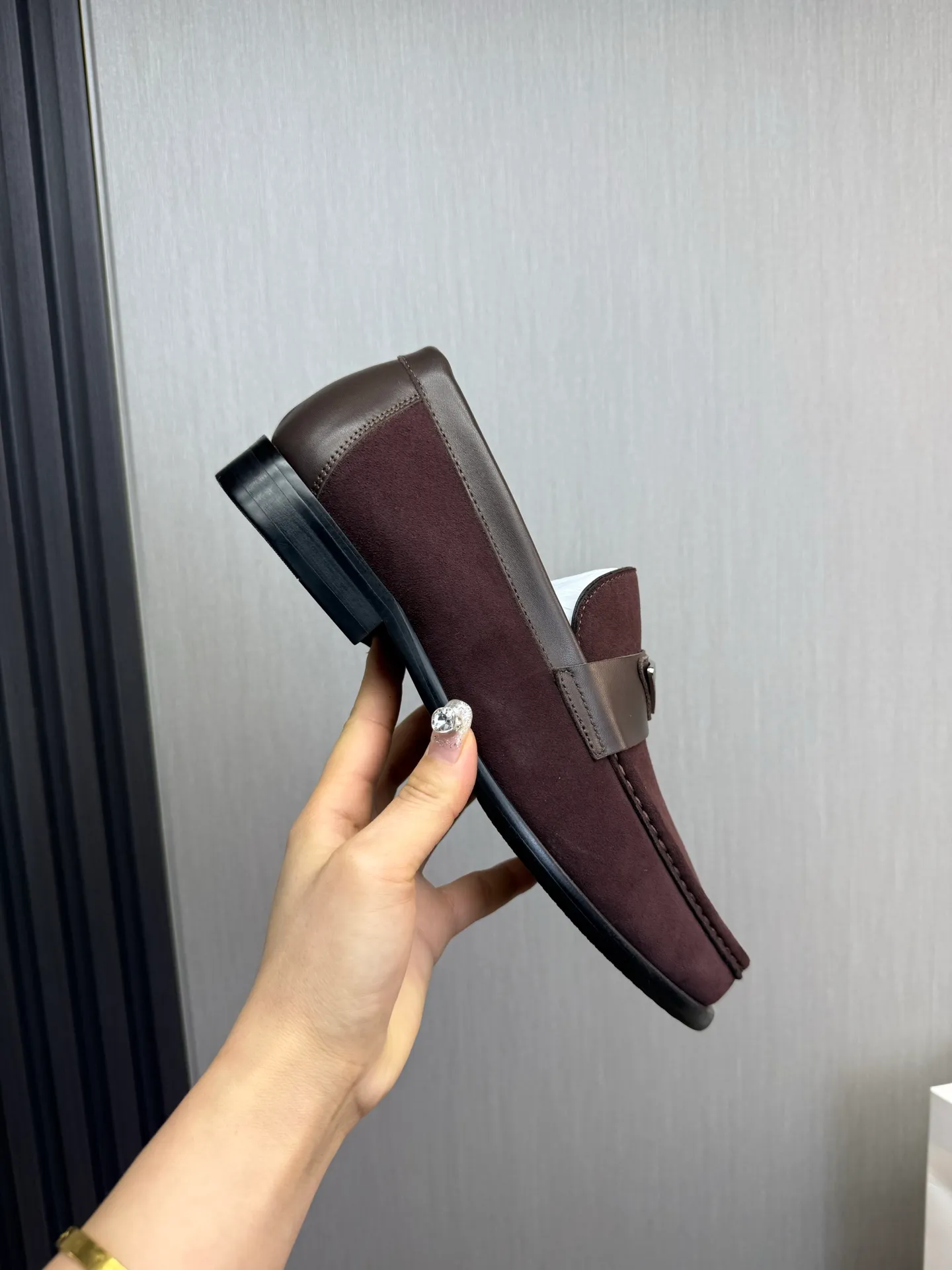 Factory price 580💰 ＰＲＡＤＡPrada. Men's business casual leather shoes, luxurious and noble👞All imported original brand leather materials, just to create a more comfortable wearing experience, upper: original cowhide. Frosted cowhide➕Imported full cowhide, original outsole✔️36-45 (45 non-returnable)